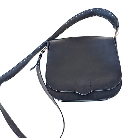 Rebecca Minkoff Black leather crossbody bag - Picture 2 of 11